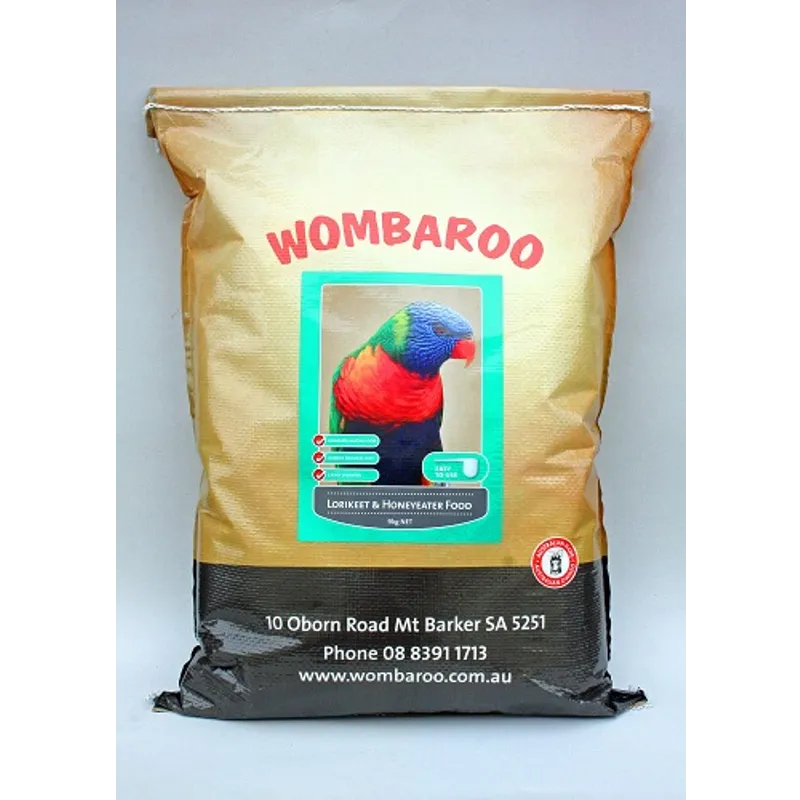 wombaroo lorikeet & honeyeater food - cradle coast pet & aquarium