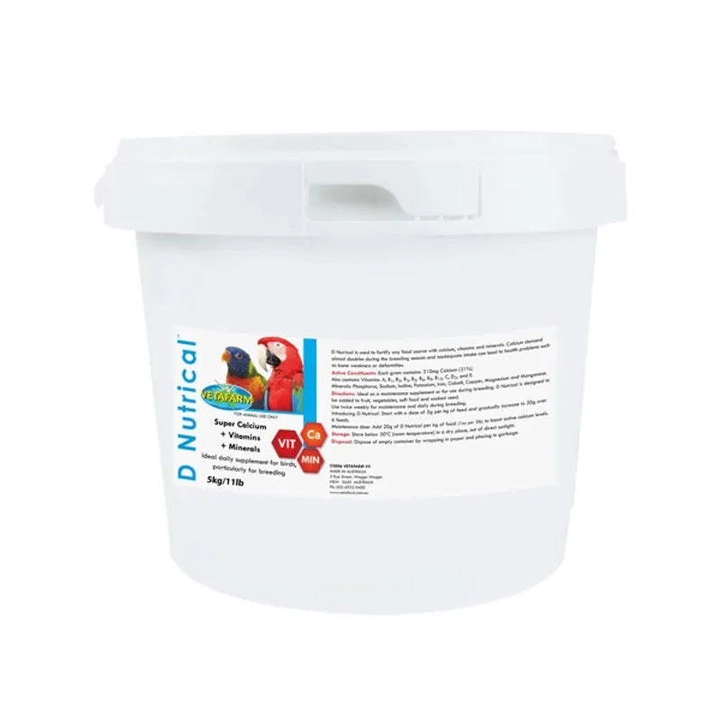 vetafarm d'nutrical powder