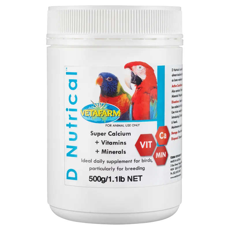 vetafarm d'nutrical powder