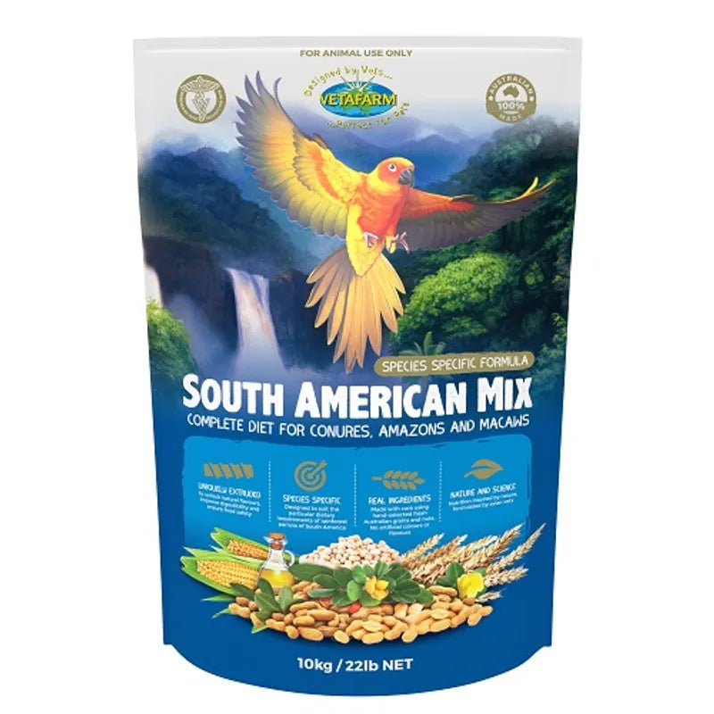 vetafarm south american mix - cradle coast pet & aquarium