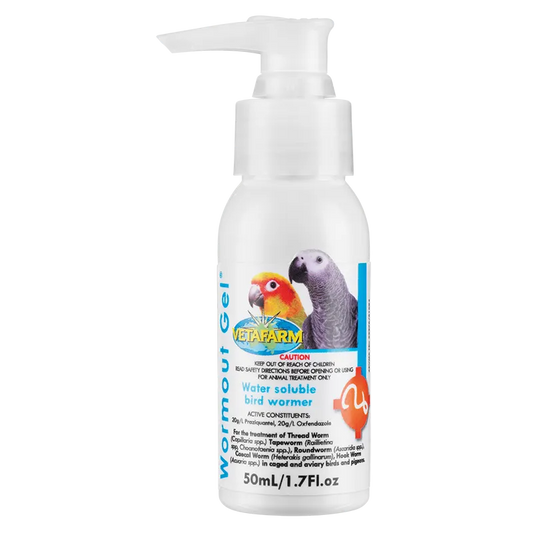 Vetafarm Wormout Gel - Cradle Coast Pet & Aquarium