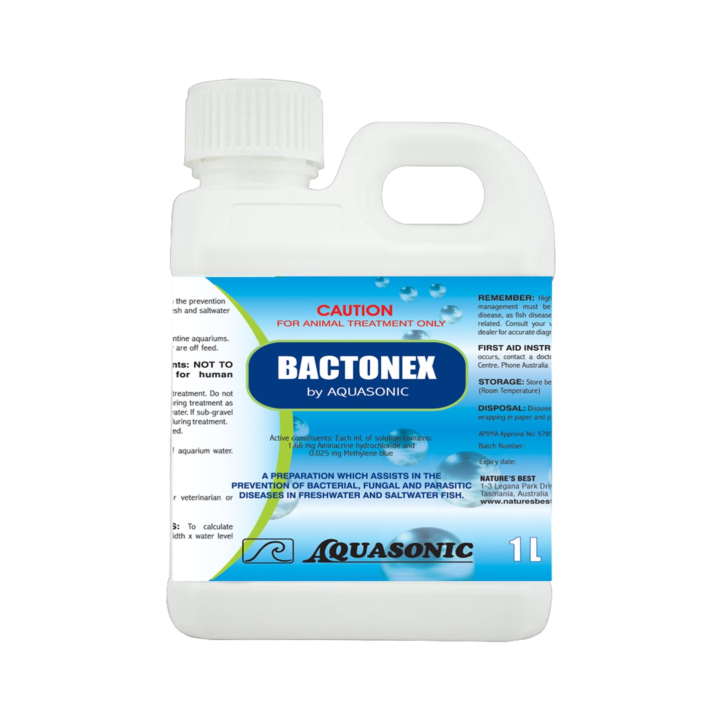 aquasonic bactonex