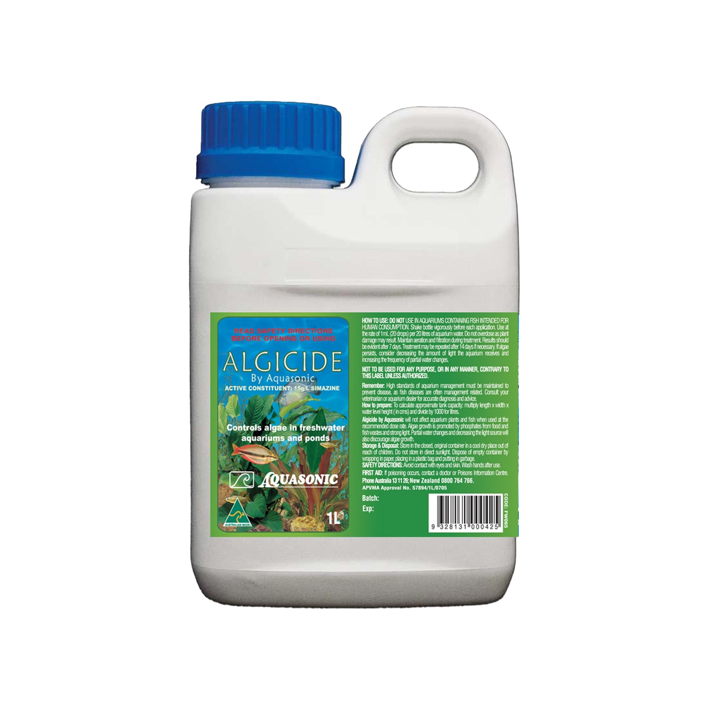 aquasonic algicide