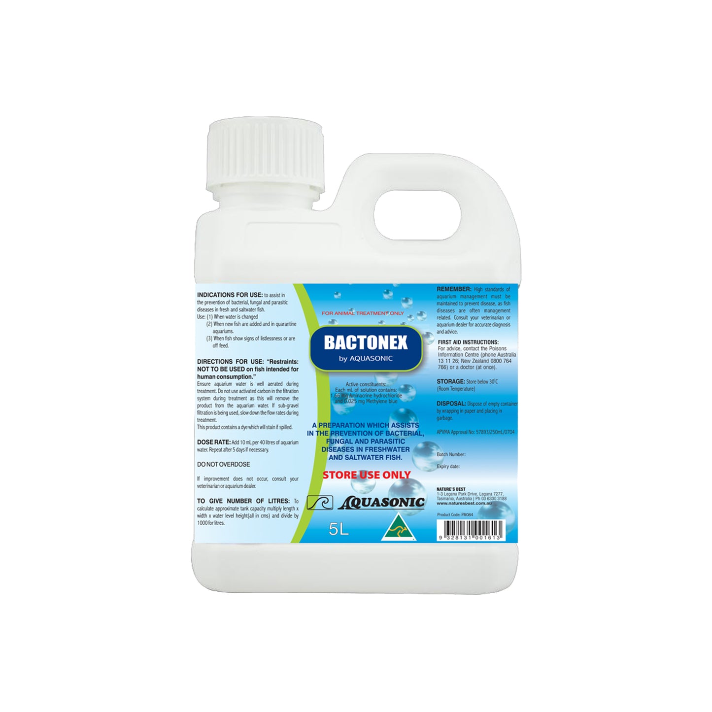 aquasonic bactonex