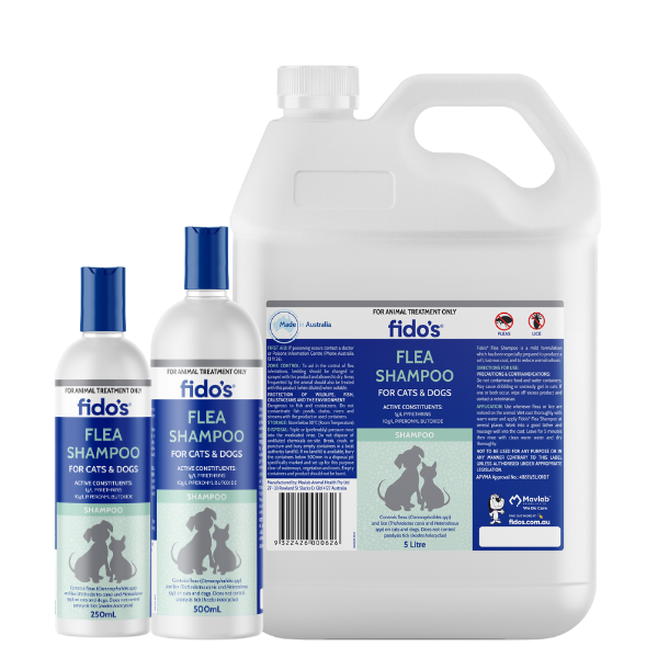 fido's flea treatment shampoo