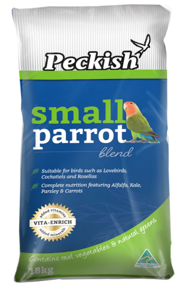 peckish small parrot blend - cradle coast pet & aquarium