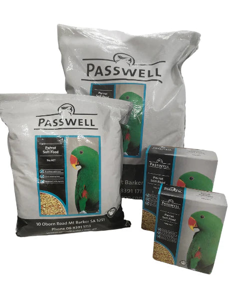 passwell parrot soft food - cradle coast pet & aquarium