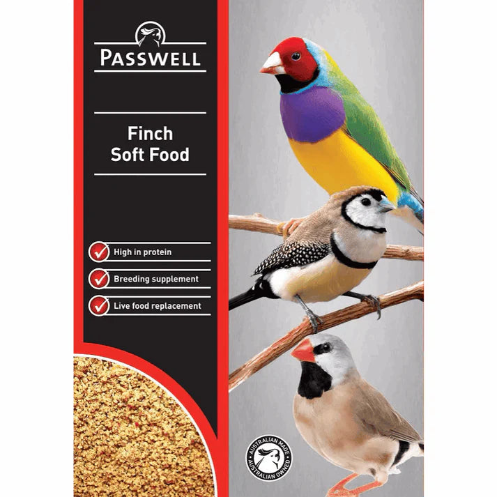 passwell finch soft food - cradle coast pet & aquarium