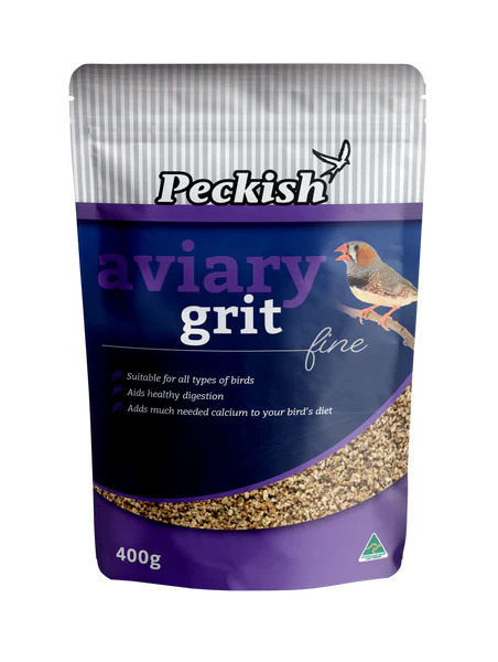 peckish aviary grit - cradle coast pet & aquarium