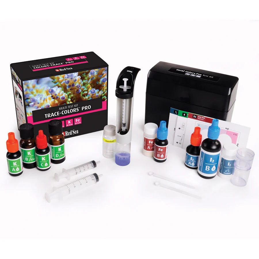 red sea reef colours pro multi test kit - cradle coast pet & aquarium