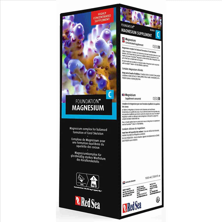 red sea reef care magnesium foundation c - cradle coast pet & aquarium