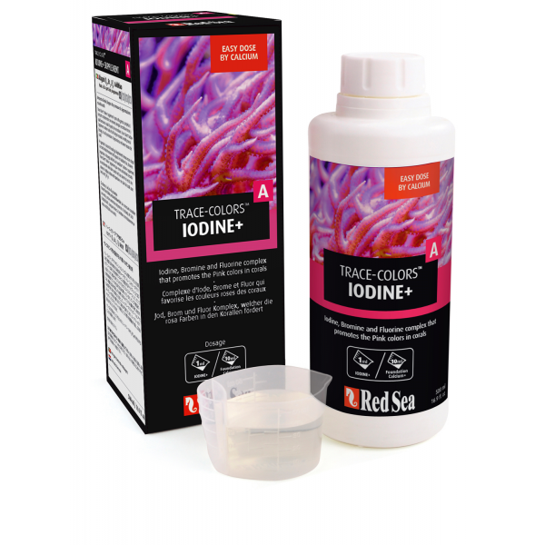 red sea colours a iodine+ trace elements supplement - cradle coast pet & aquarium