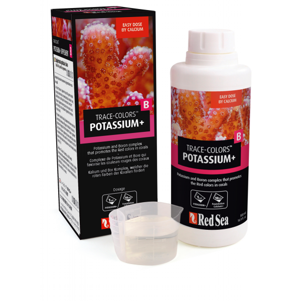 red sea colours b potassium+ trace elements supplement - cradle coast pet & aquarium