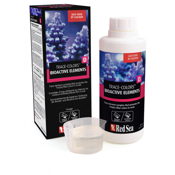 red sea coral colours d bio active trace elements supplement - cradle coast pet & aquarium