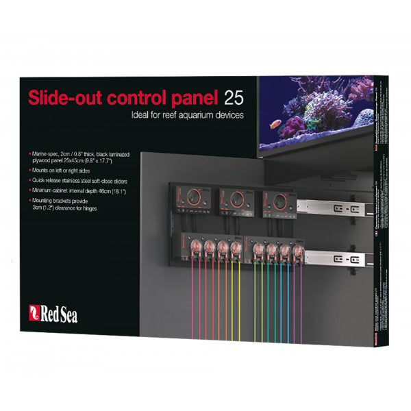 red sea slide out control panel 25