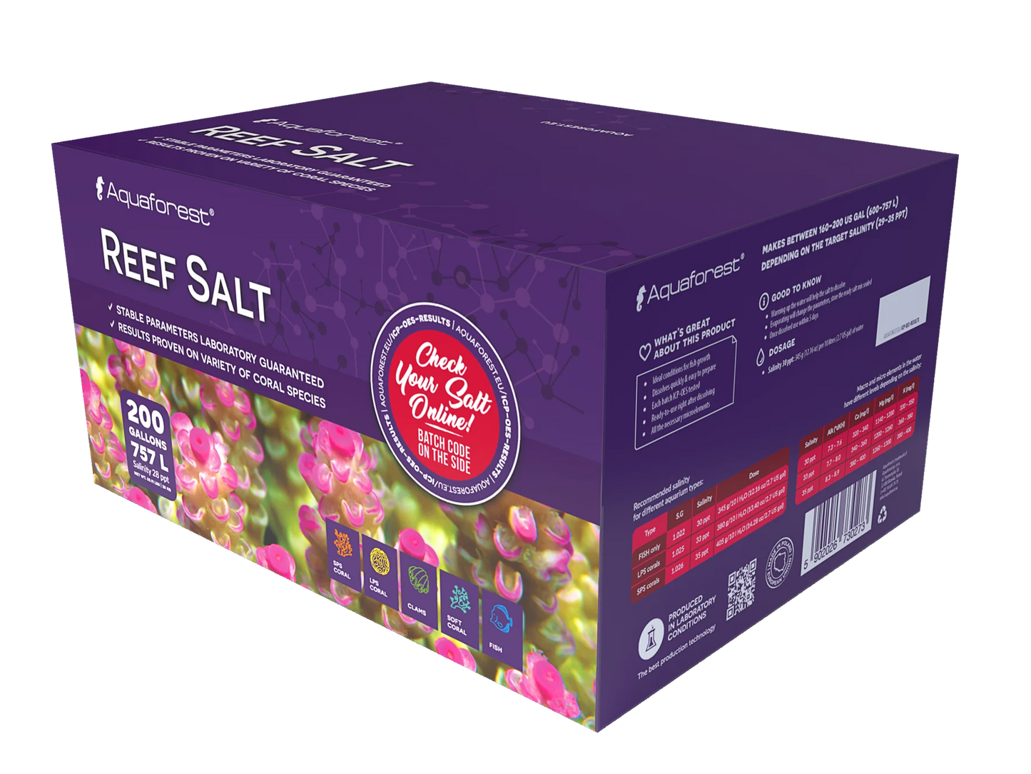 aquaforest reef salt