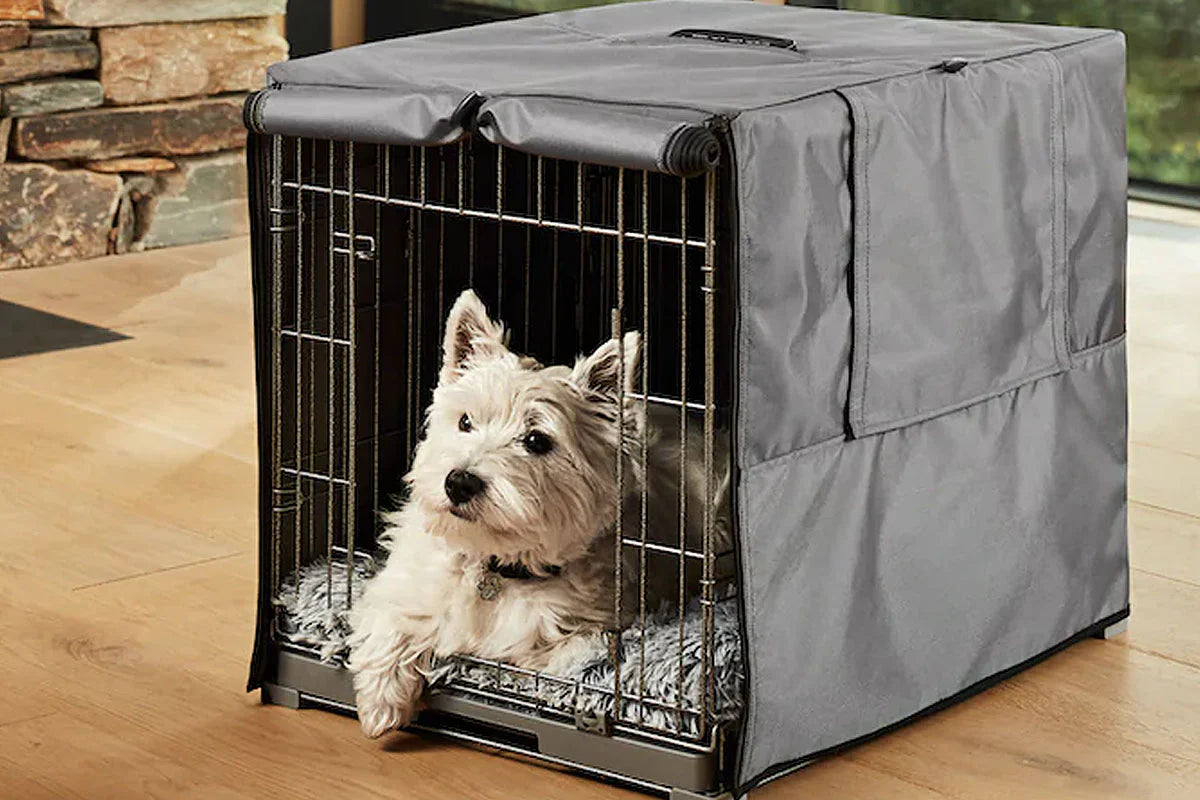 snooza - 2 in 1 convertible training crate - cradle coast pet & aquarium