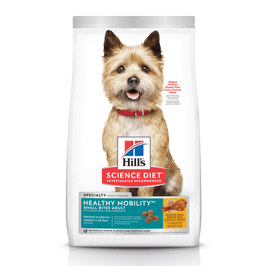 Hills Science Diet|Adult Healthy Mobility Small Bites Dry Dog Food|Cradle Coast Pet & Aquarium
