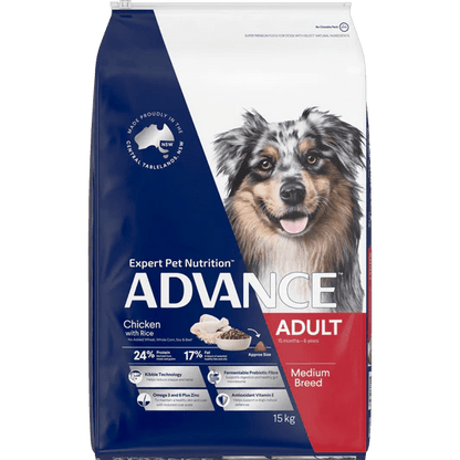 Advance|Adult Medium Breed Chicken with Rice Dry Dog Food|Cradle Coast Pet & Aquarium