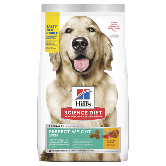 Hills Science Diet|Adult Perfect Weight Dry Dog Food|Cradle Coast Pet & Aquarium