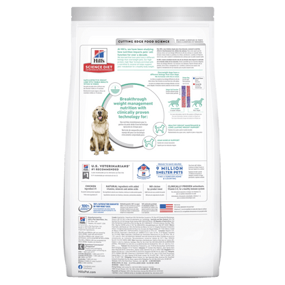 Hills Science Diet|Adult Perfect Weight Dry Dog Food|Cradle Coast Pet & Aquarium