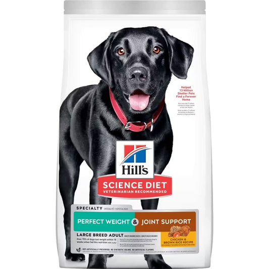 Hills Science Diet|Adult Perfect Weight Joint Support Large Breed Dry Dog Food|Cradle Coast Pet & Aquarium