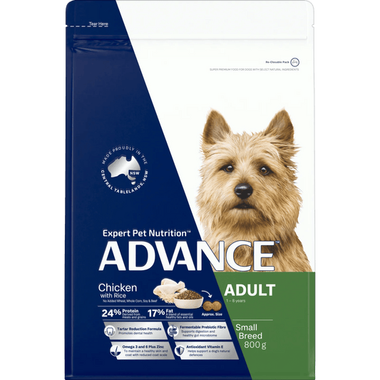 Advance|Adult Small Breed Chicken with Rice Dry Dog Food|Cradle Coast Pet & Aquarium