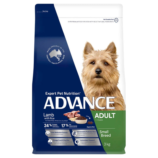 Advance|Adult Small Breed Lamb with Rice Dry Dog Food|Cradle Coast Pet & Aquarium