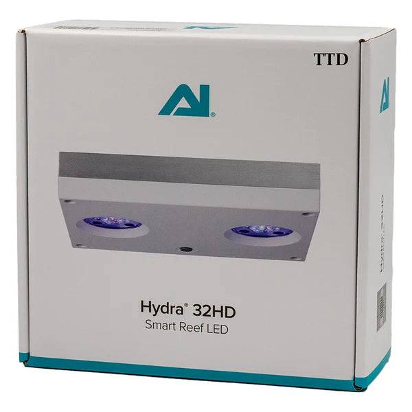 ai hydra 32 hd led reef light - black body - cradle coast pet & aquarium