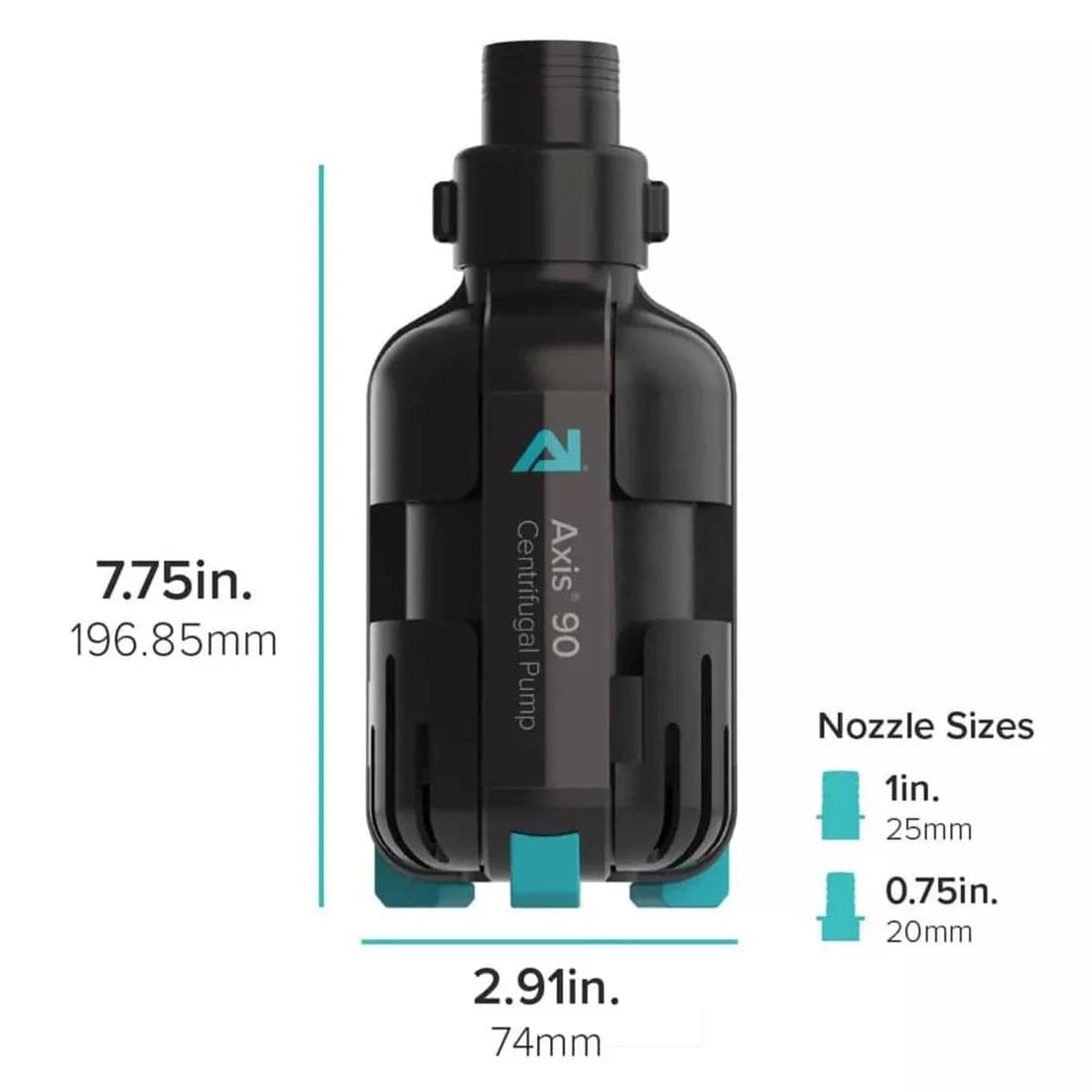 aqua illumination axis 90 centrifugal pump - cradle coast pet & aquarium