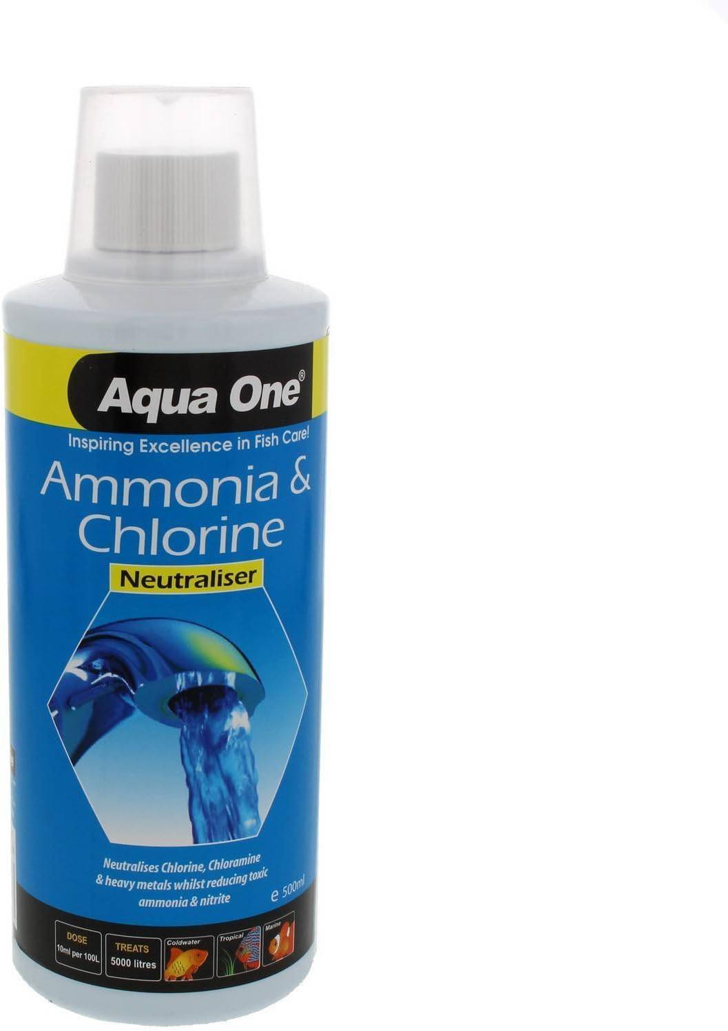 aqua one ammonia & chlorine neutraliser - cradle coast pet & aquarium