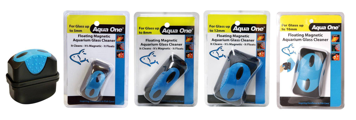 aqua one floating magnetic cleaner - cradle coast pet & aquarium