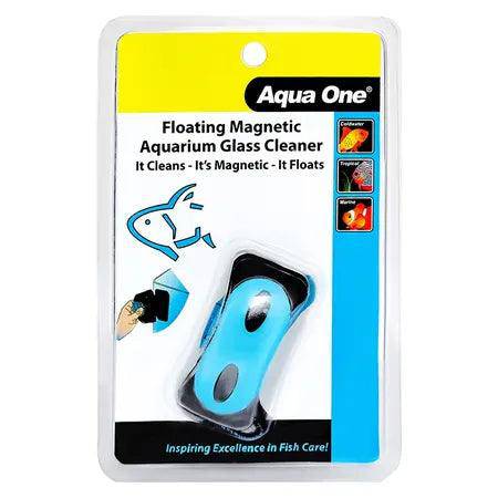 aqua one floating magnetic cleaner - cradle coast pet & aquarium