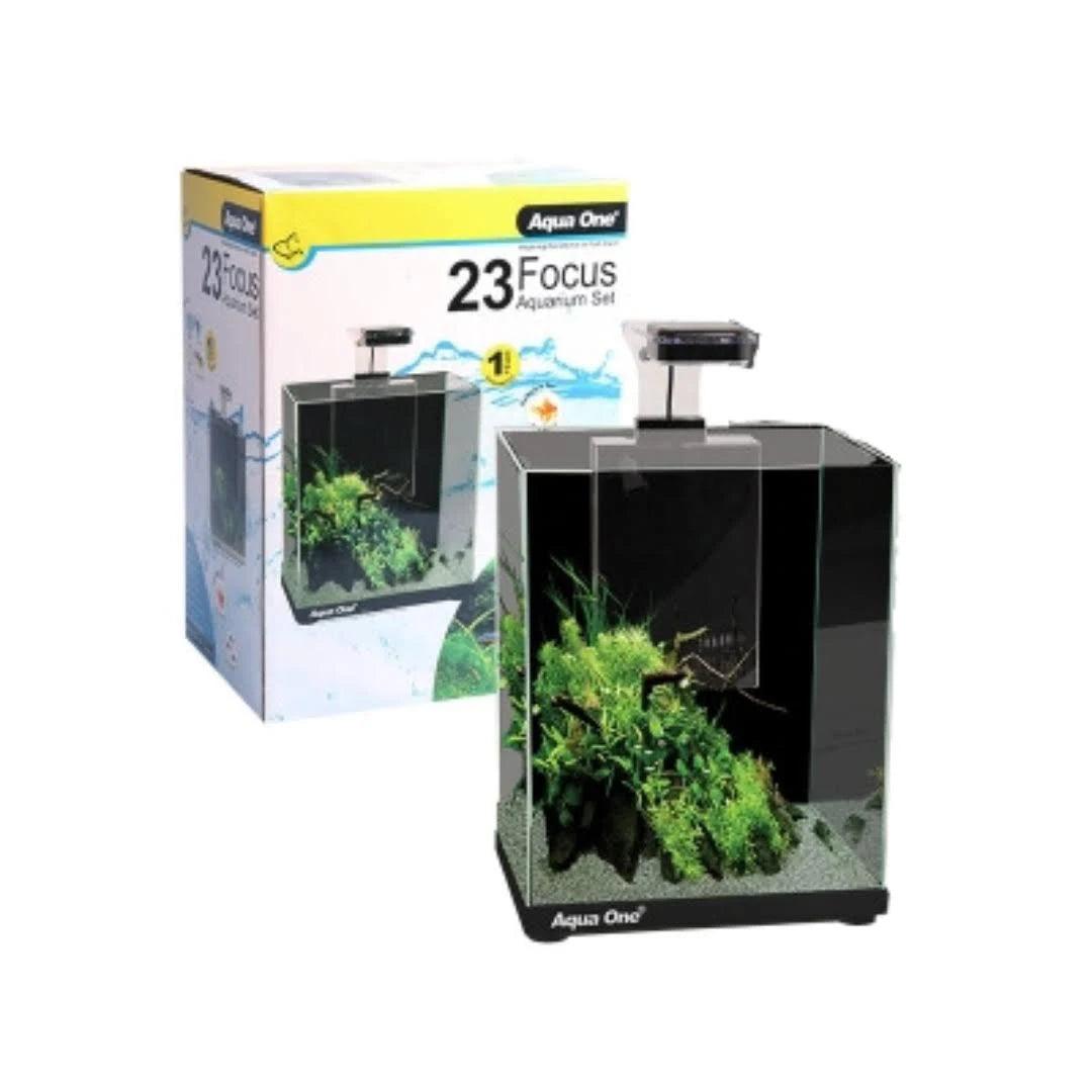 aqua one focus 23 glass aquarium - cradle coast pet & aquarium