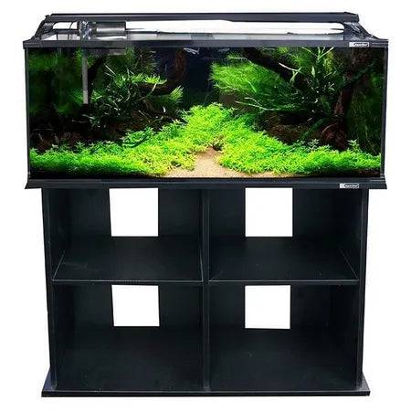 aqua one horizon 130 glass starter kit with stand - cradle coast pet & aquarium