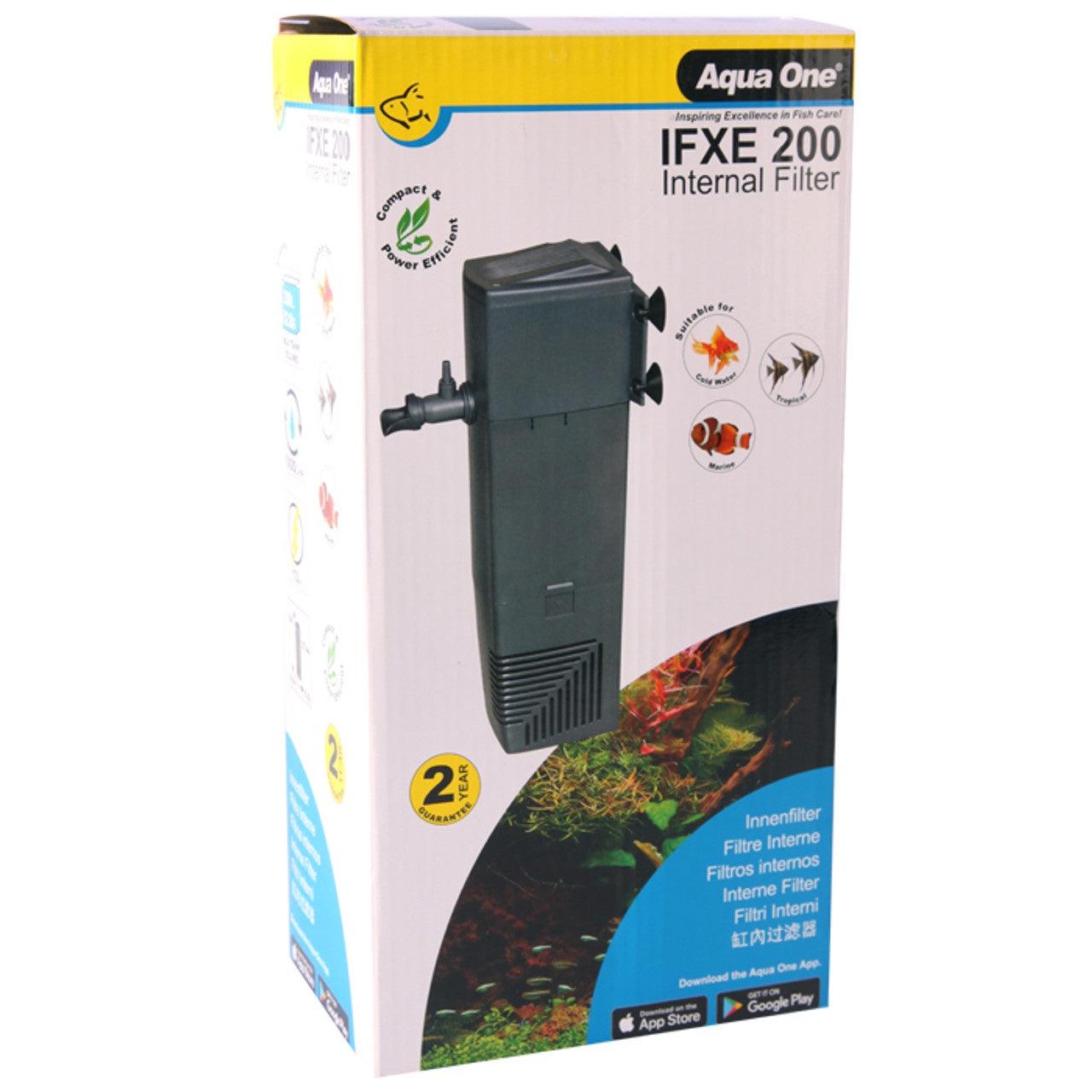 aqua one ifxe 200 internal filter 1000l/h - cradle coast pet & aquarium