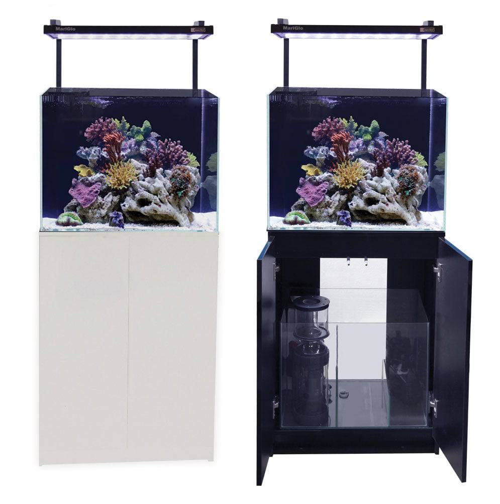 aqua one mini reef 120 marine aquarium set - cradle coast pet & aquarium