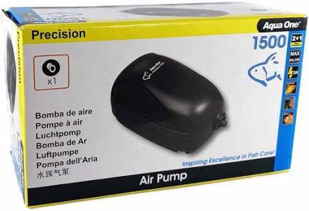 aqua one precision 1500 air pump - cradle coast pet & aquarium