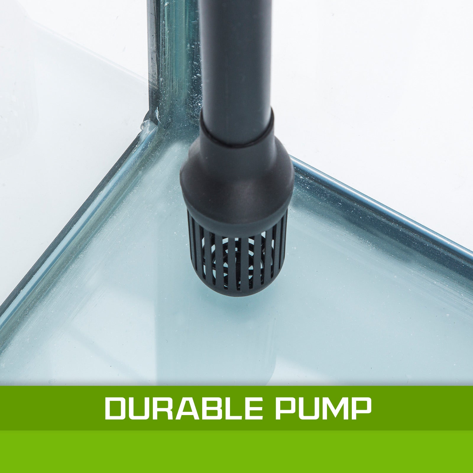 Dynamic Power | Aquarium Curved Glass RGB LED Fish Tank Set Filter Pump 52L | Cradle Coast Pet & Aquarium