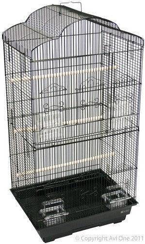 avi one 450al round top tall cage - cradle coast pet & aquarium