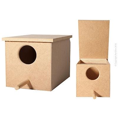 avi one finch nest box - cradle coast pet & aquarium