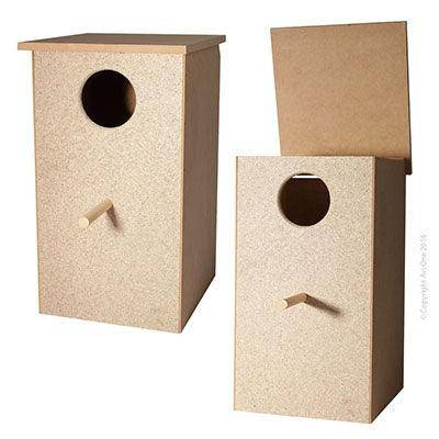 avi one tall parrot nest box 46cm - cradle coast pet & aquarium