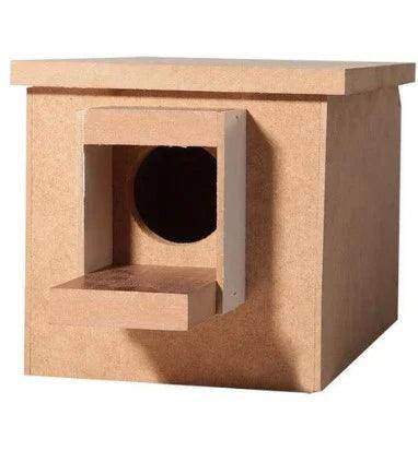 avi one wooden budgie nest box - cradle coast pet & aquarium