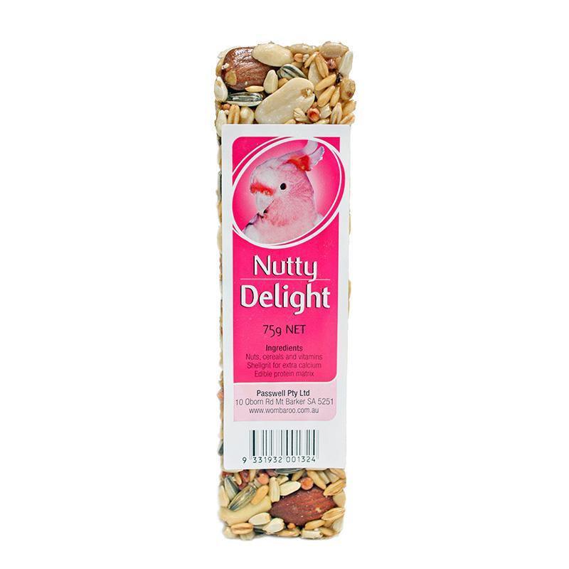 avian delights nutty treat - 75g - cradle coast pet & aquarium