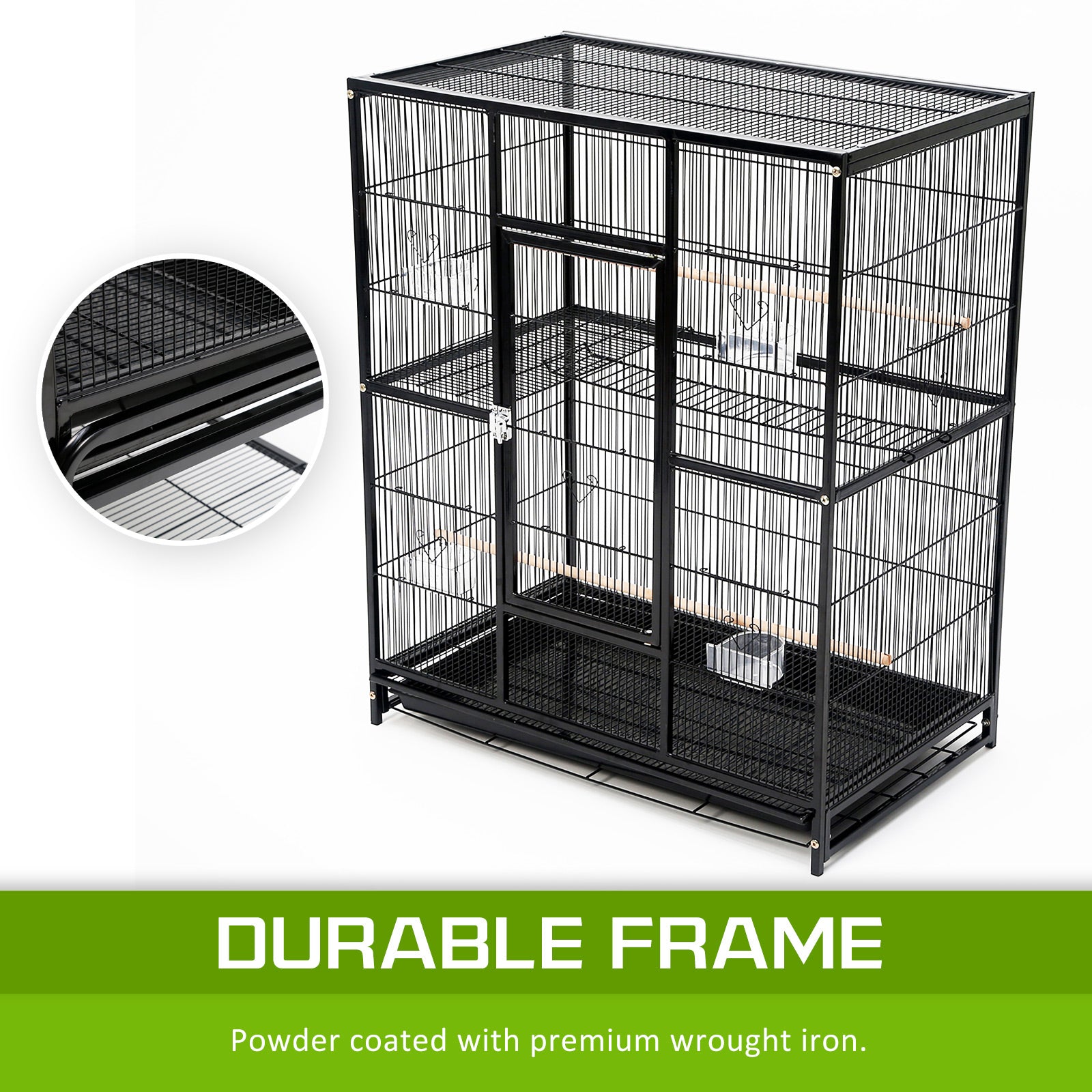 i.Pet | Bird Cage Parrot Aviary Melody 137cm | Cradle Coast Pet & Aquarium