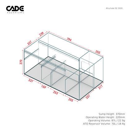 cade altumate s2 reef/river 1500 - cradle coast pet & aquarium