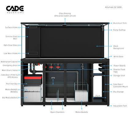 cade altumate s2 reef/river 1800 - cradle coast pet & aquarium