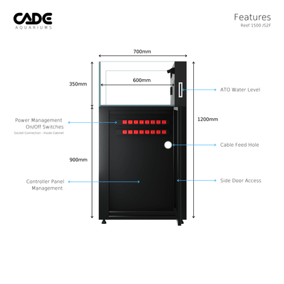 Cade Pro Reef S2/F 1500 - Cradle Coast Pet & Aquarium