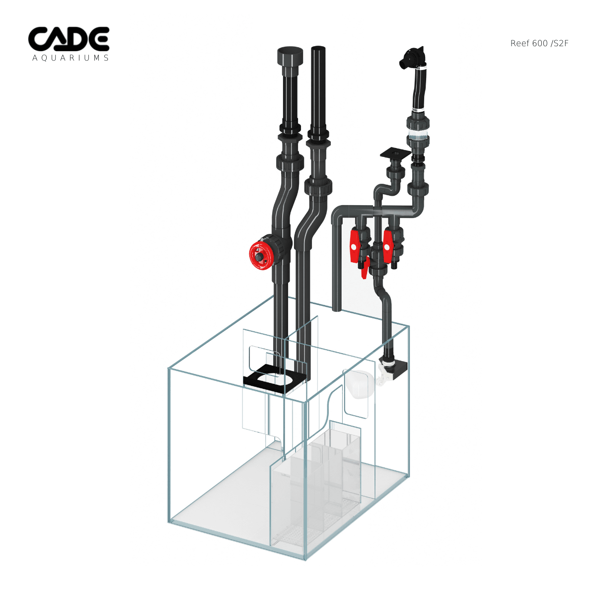 cade pro reef s2/f 600 - cradle coast pet & aquarium