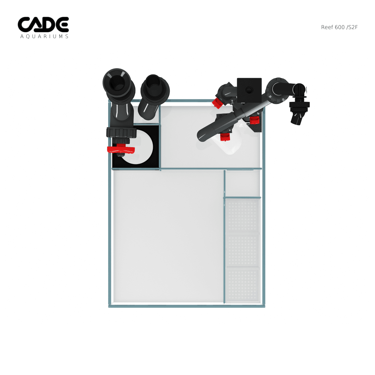 cade pro reef s2/f 600 - cradle coast pet & aquarium